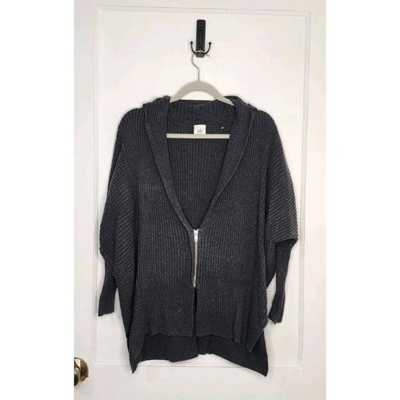 Cabi Size XS Cosmo Oversized Zip Cardigan in Galaxy Gray Style 3366 - Picture 1 of 6